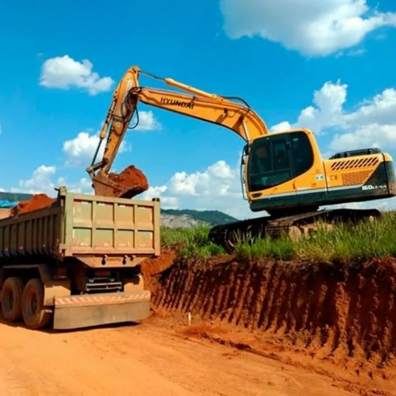 Terraplenagem obra civil 10